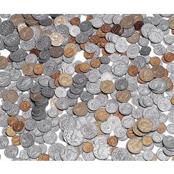 Achieve It! Assorted Plastic Play Coins, Set of 460, Item Number 2105077