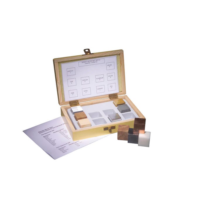 United Scientific Density Cubes - set of 10