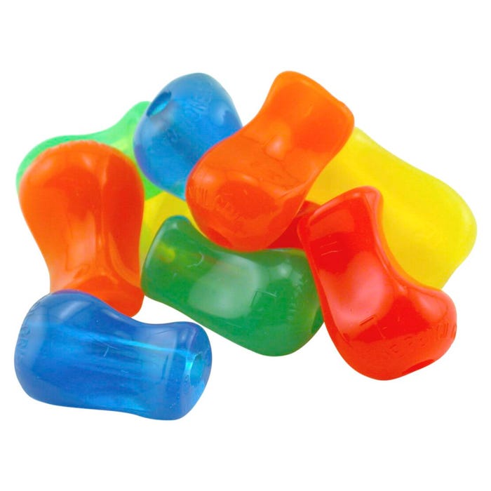 The Pencil Grip Inc Standard Pencil Grips, Assorted Neon Colors, Pack of 12