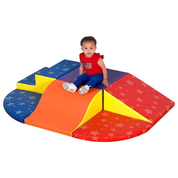Children's Factory Active Play Zone, 60 x 40 x 10 Inches, Primary
