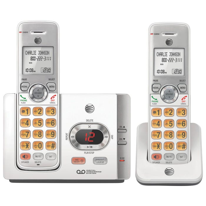 AT&T 2-Handset Cordless Answering System with Caller ID