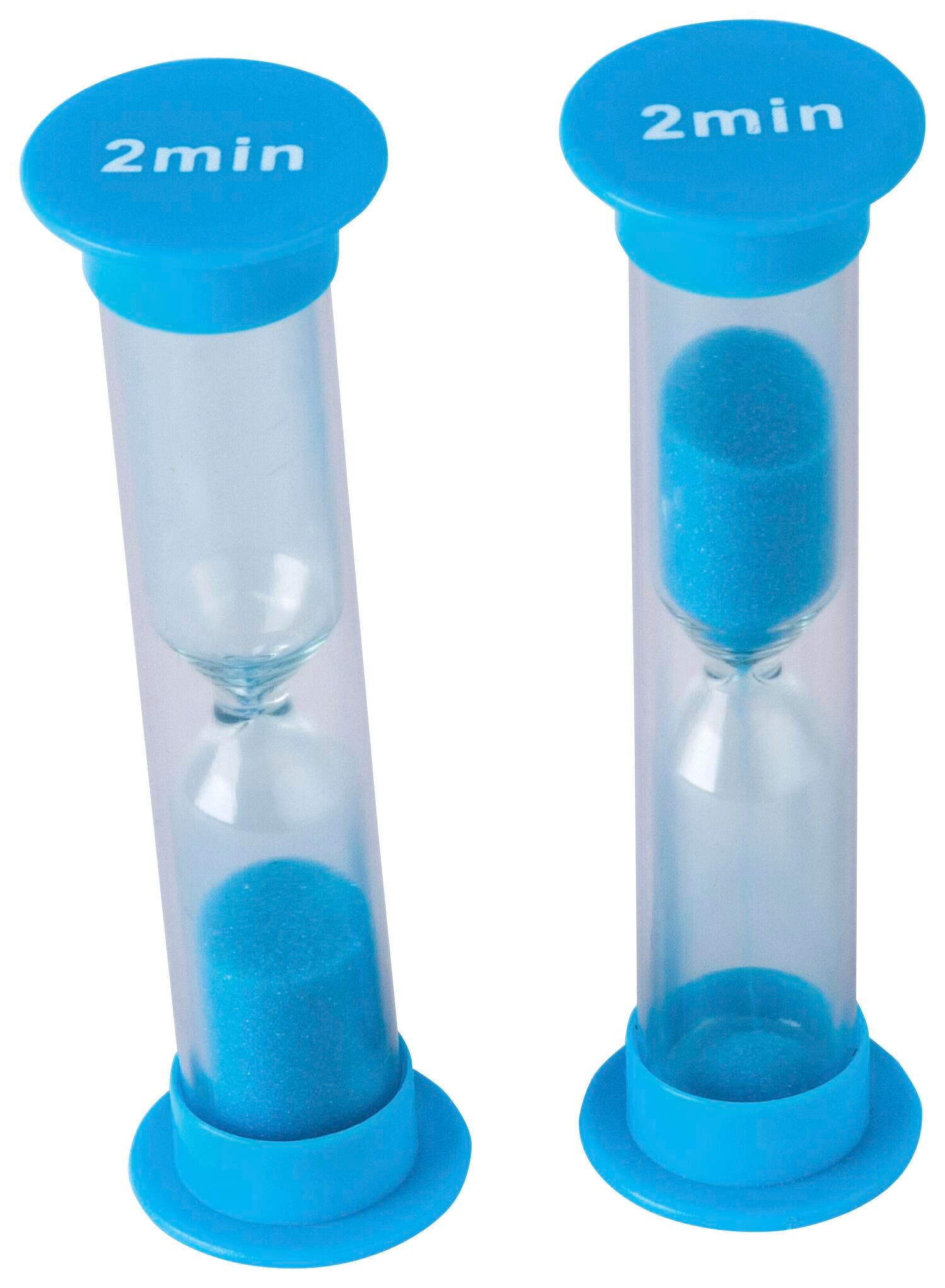 Teacher Created Resources Small Sand Timers, 2 Minutes, Pack of 4 1593297