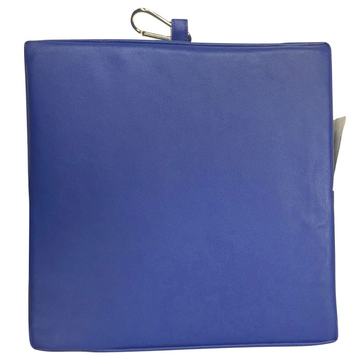 Senseez Plush Vibrating Cushion, 10 x 10 x 3 Inches, Blue 2120593