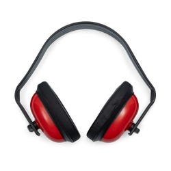 Califone Earmuff Hearing Safe Hearing Protector, 26dB, Red 1301880