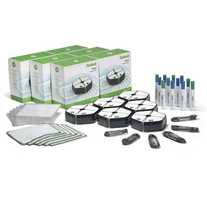 iRobot Root Pro Classroom Pack, 6 Root Coding Robots