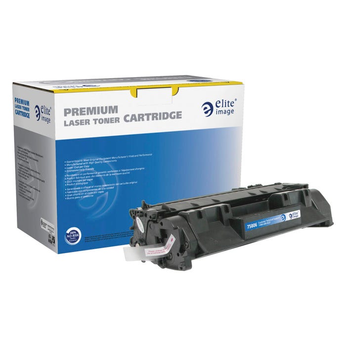 Elite Image Remanufactured Toner Cartridge for HP CF280A, Black