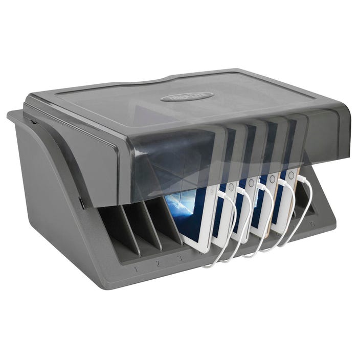 Tripp Lite 10-Device Charging Station, Black