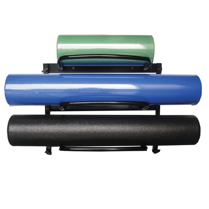 Aeromat Exercise Foam Roller Rack, 47 in H X 10 in W X 24 in L, (6) Foam Rollers