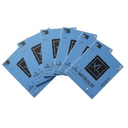 Canson XL Heavy Weight Watercolor Pad, 140 lb, 18 x 24 Inches, 30 Sheets, Pack of 6