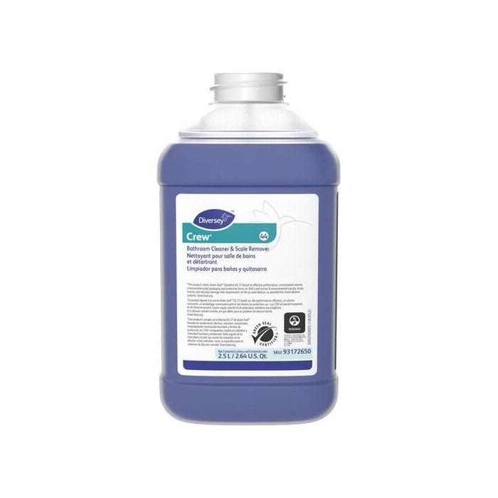 Diversey Crew Bath Cleaner and Scale Remover, 84.5 Ounces, Fresh Scent, Pack of 2