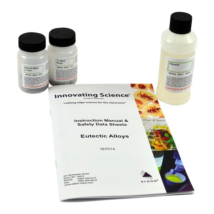 Innovating Science Formation Of Eutectic Alloys Chemical Demonstration Kit