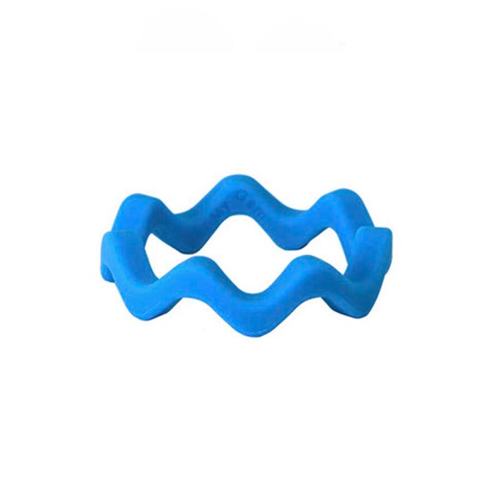 Chewigem Chew Bangle Wave, Blue