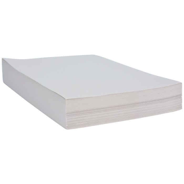 School Smart Newsprint Drawing Paper, 30 lb, 8-1/2 x 11 Inches, 500 Sheets