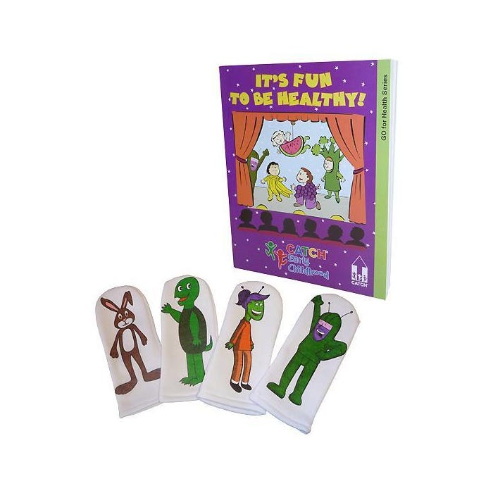 CATCH It's Fun To Be Healthy, Teachers Manual and Hand Puppets