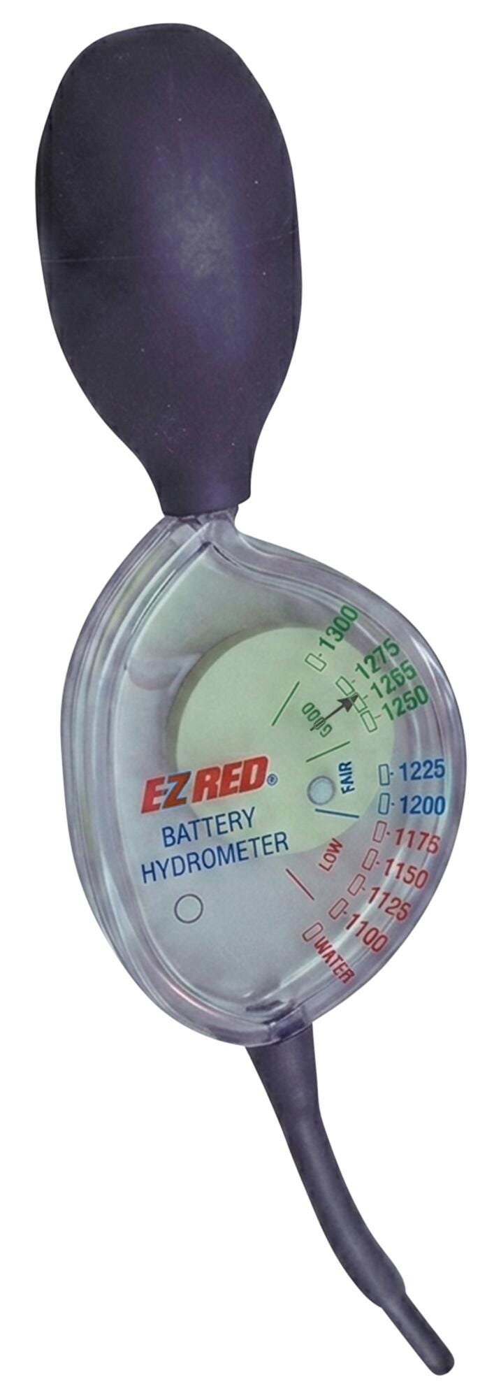 E-Z Red Battery Hydrometer, 1.1 - 1.3 sg