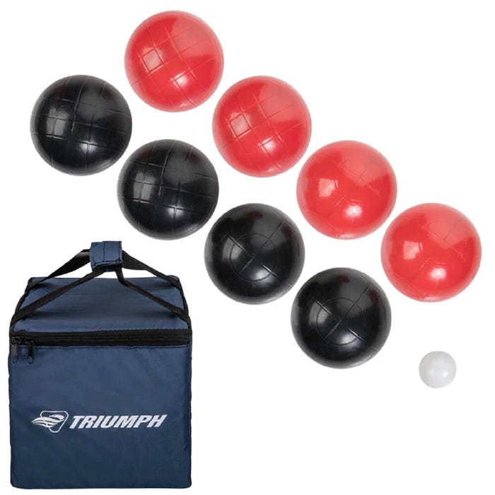 Triumph Sports Bocce Ball Set, 100mm Composite Molded