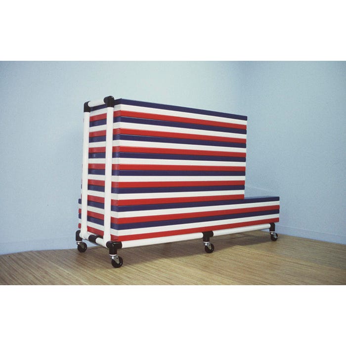Duracart Mat Mover Storage Cart, 66 x 7 x22 Inches