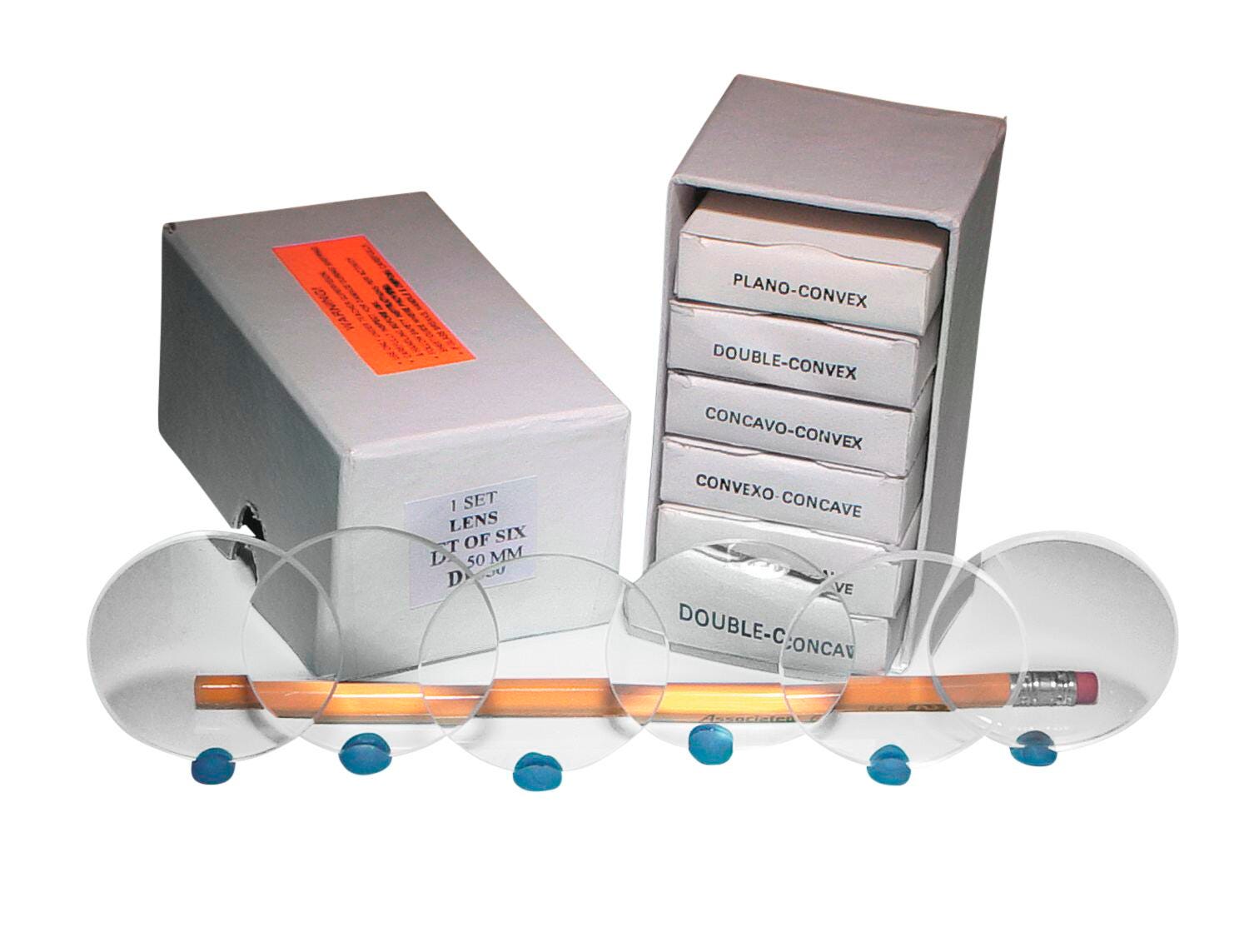 United Scientific 50 Millimeter Demonstration Lens Set, Glass, Item Number 2093066
