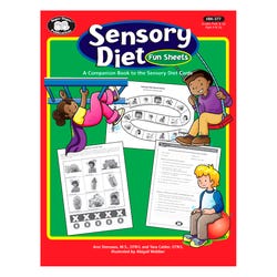 Super Duper Sensory Diet Fun Sheets Book, Item Number 2092084