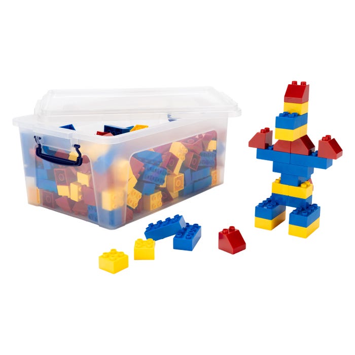 Childcraft Preschool-Size Building Bricks with Tote, Set of 300