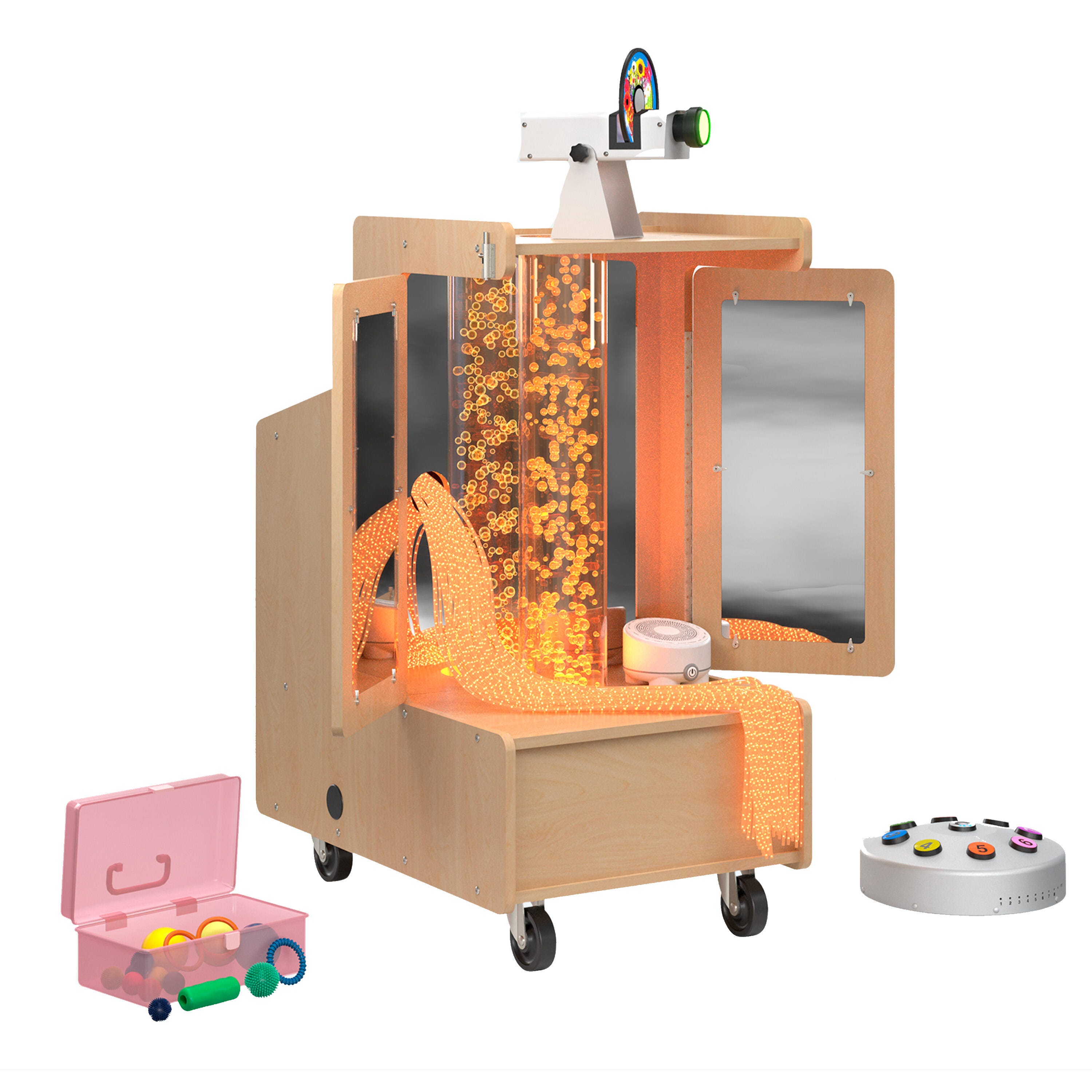 Snoezelen Mobile Mini Cart, Deluxe 2138976