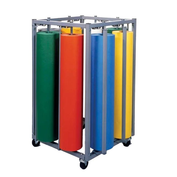 Bulman Paper Cutter Rack, Holds 36 Inch Rolls