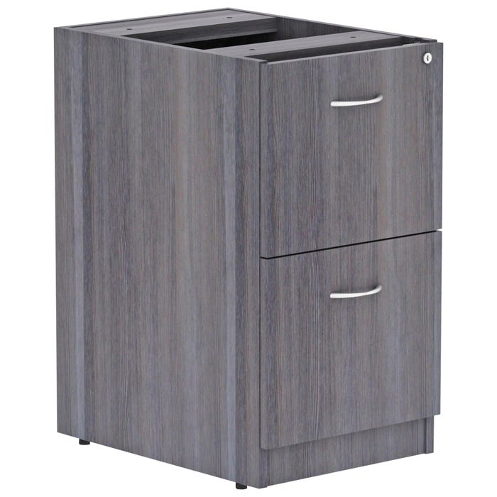 Classroom Select File/File Fixed File Cabinet, 16 x 22 x 28-3/10 Inches, Weathered Charcoal Color