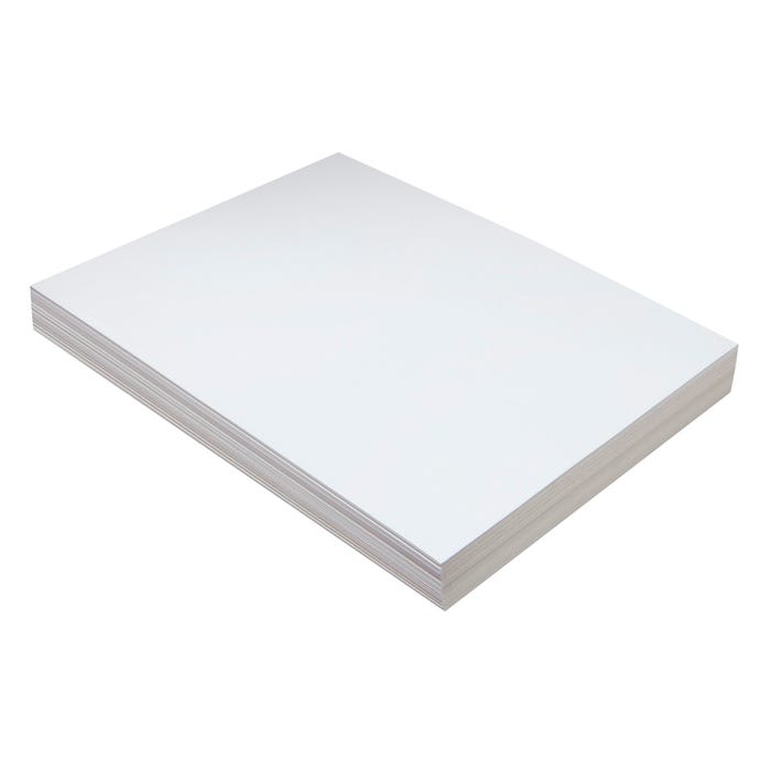 Pacon Super Heavyweight Tagboard, 9 x 12 Inches, White, 11.5 Pt, Pack of 100