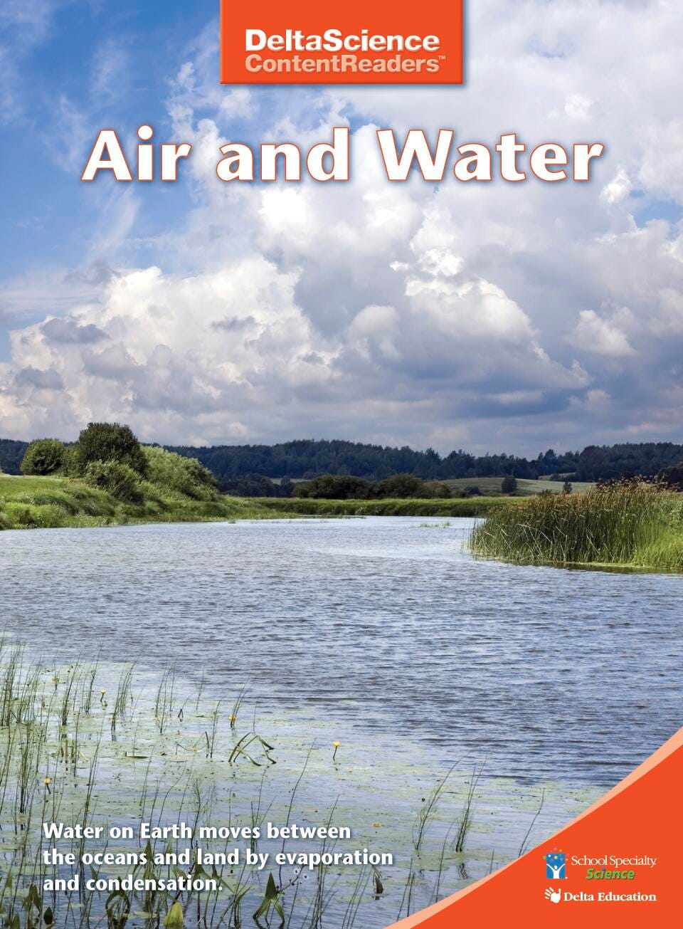 Delta Science Content Readers Air and Water Red Book, Pack of 8, Item Number 1278108