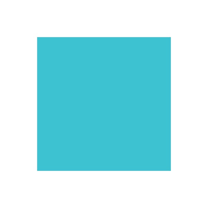 ArtKraft Duo-Finish Paper Roll, 50 lb, 36 Inches x 1000 Feet, Aqua Blue